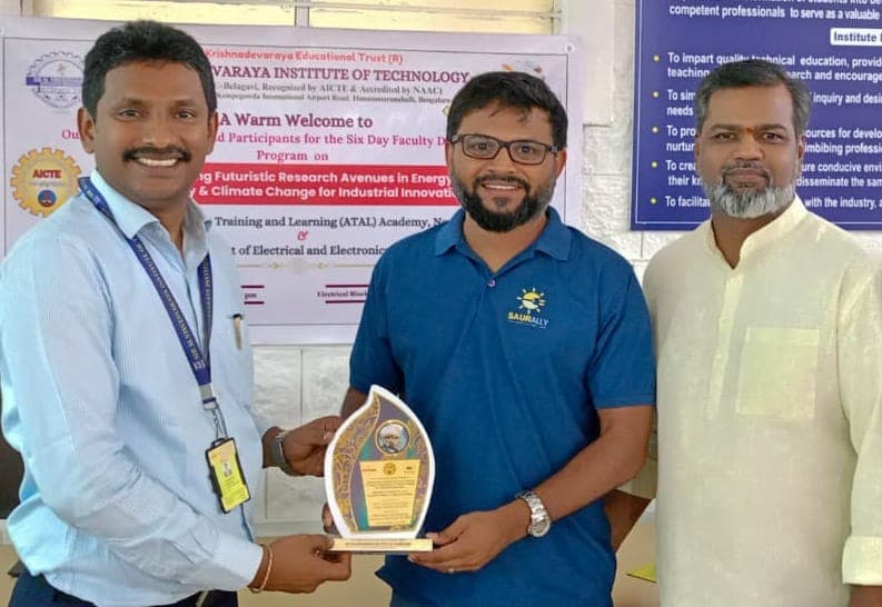 AICTE ATAL – PVSyst Solar Design Training for Engineering Faculty photo 1